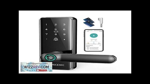 US Direct Proscenic L40 Smart Door bluetooth Lock Fingerprint/APP Password Key IC Review