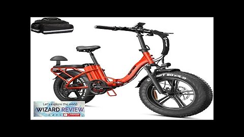 Rattan 750W Electric Bike for Adults 48V 13AH Removable Battery Foldable Electric Review