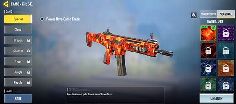 call of duty new weapon CAMO unlock