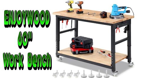 EnjoyWood 60" Garage Work Bench.