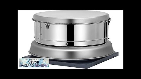 VEVOR 2400 CFM Roof Fan Up-blast Restaurant Exhaust Fan High Speed Direct Review