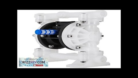 VEVOR Air-Operated Double Diaphragm Pump 1/2 in Inlet & Outlet Polypropylene Body Review