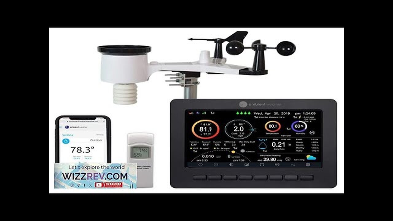 Ambient Weather WS-2000 Smart Weather Station with WiFi Remote Monitoring and Alerts Review