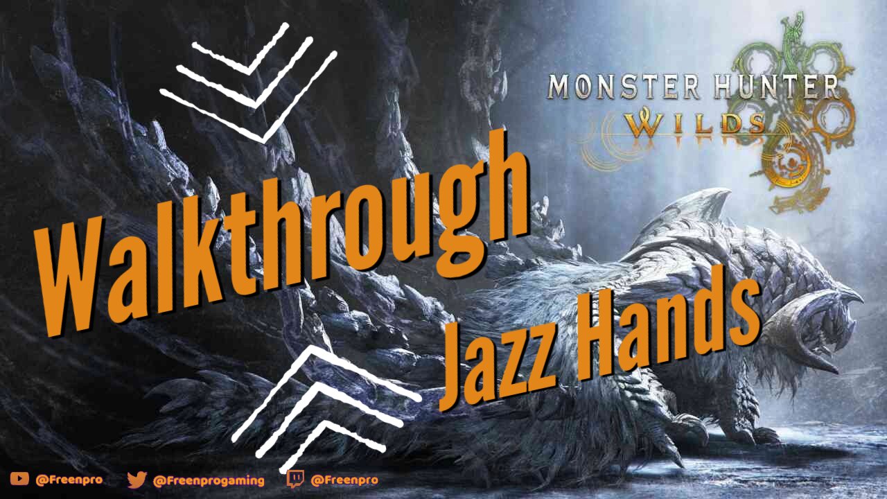 🔴Live - Monster Hunter Wilds Walkthrough: Jazz Hands Part 1
