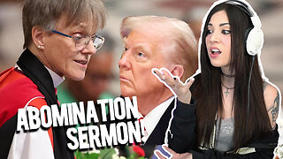 Female "Pastor" Lectures Trump with Abomination Sermon