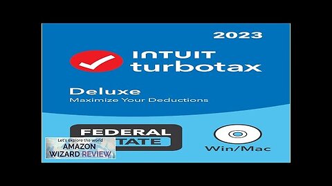 TurboTax Deluxe 2023 Disc Review