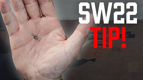 The SW22 Victory Spring & Detent Tip - DON'T Launch These!