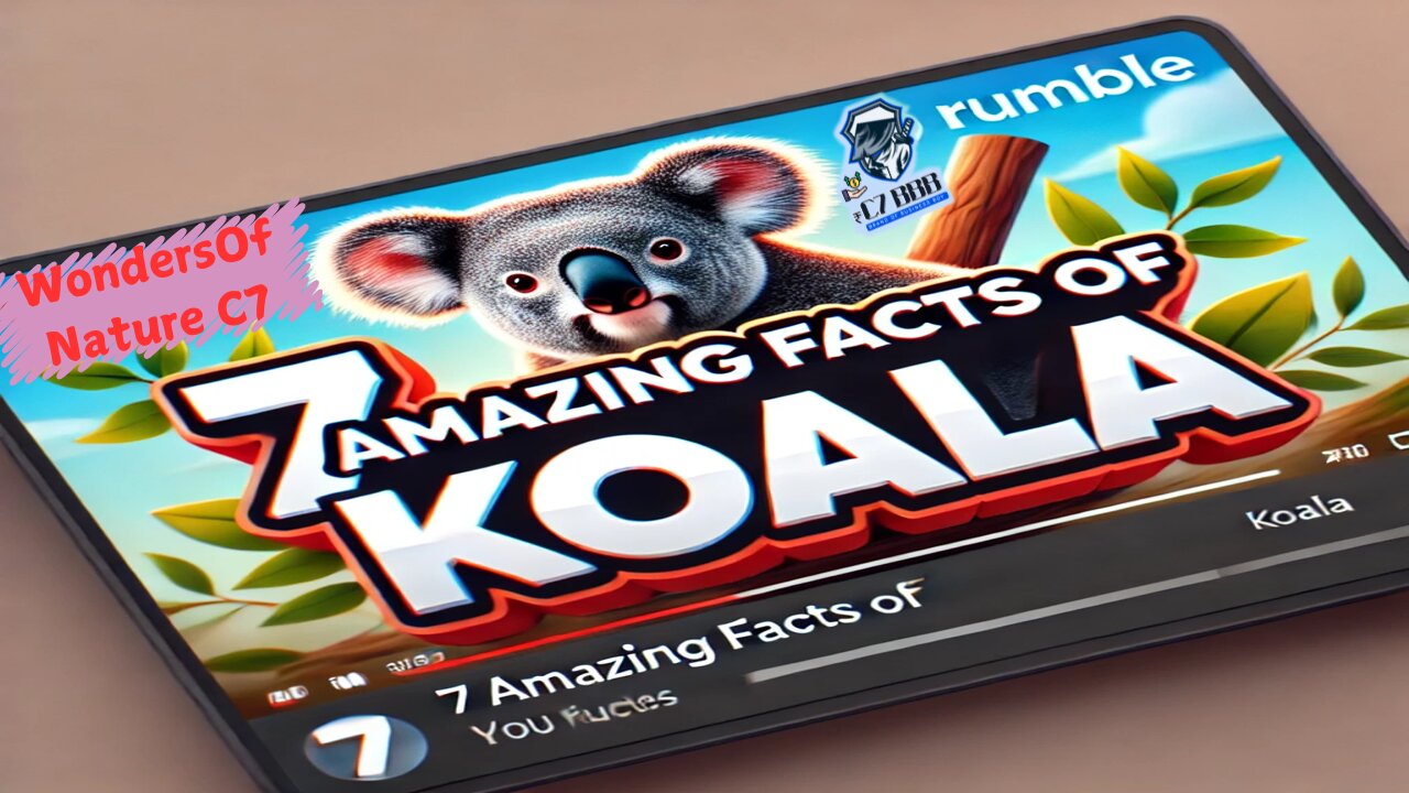 7 Amazing Facts About Koalas You Didn't Know! | WonderOfNatureC7