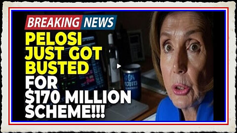 BREAKING Everyone's SHOCKED After Learning How Pelosi Actually Made Her $170 Million Fortune