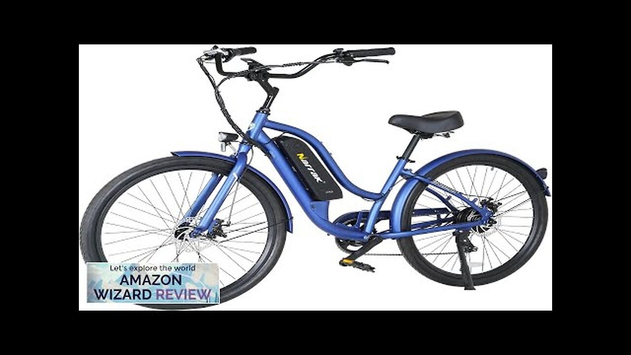 Narrak UrbanPace Electric Bike Peak Power 500W 375WH Battery Hybrid Beach Cruiser Review