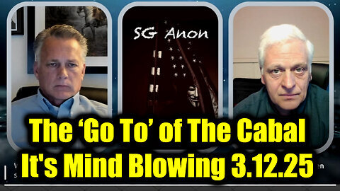 SG Anon HUGE 'The Go To of The Cabal' 3.12.25 - It's Mind Blowing!