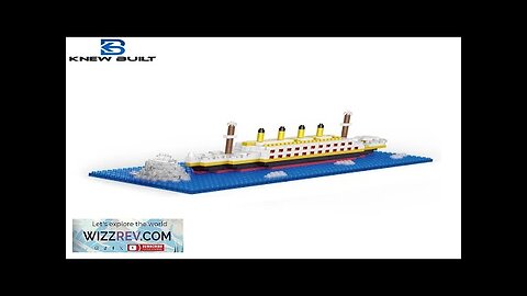 Titanic Model Cruise Ship with Iceberg Building Blocks Adult Micro Mini Brick Review