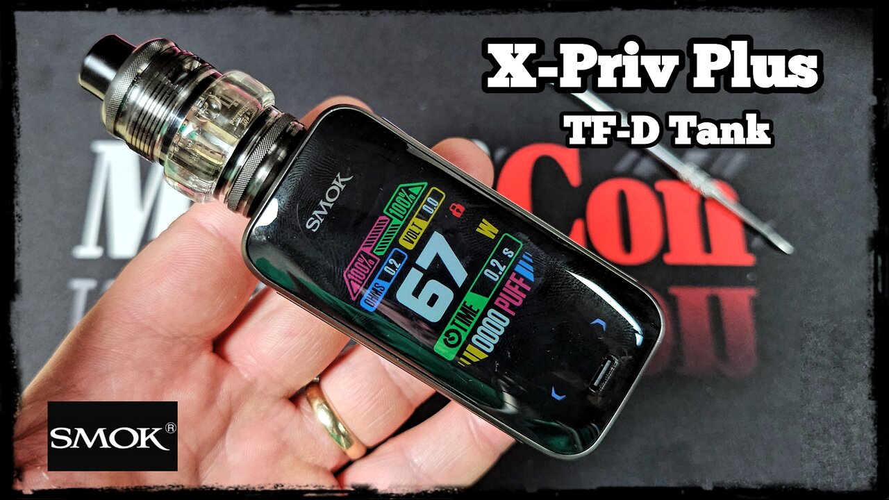 X Priv Plus kit with TF D Tank by SMOK "Ελληνική Παρουσίαση" “Greek review“