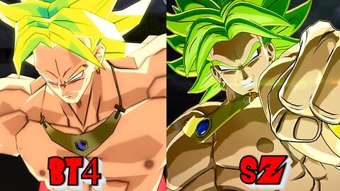 Broly(DBZ) - Dragon Ball Sparking Zero VS Budokai Tenkaichi 4