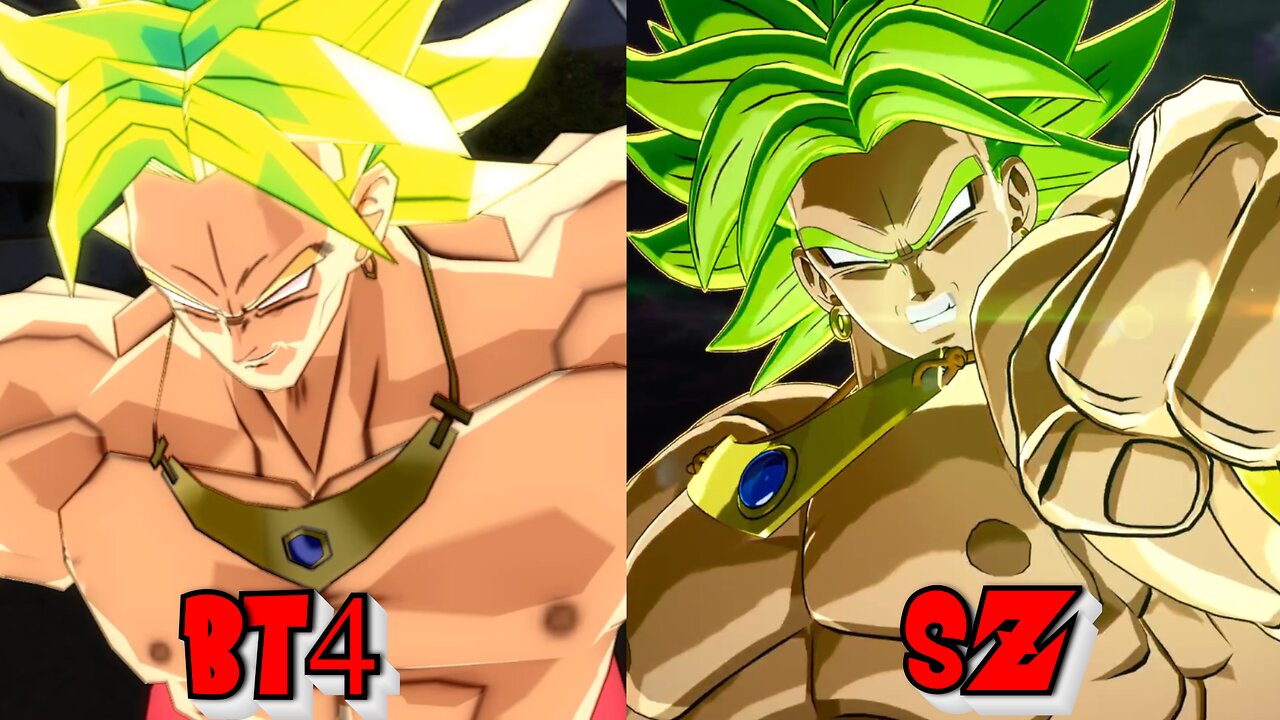 Broly(DBZ) - Dragon Ball Sparking Zero VS Budokai Tenkaichi 4