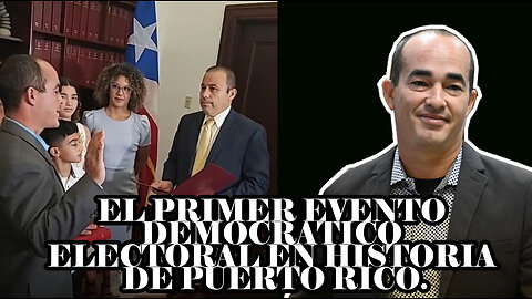 EL PRIMER EVENTO DEMÓCRATICO ELECTOR ENEN PUERTO RICO 2025