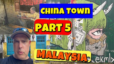 Malaysian holiday part 5 I visit China town and market #malaysia