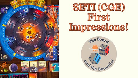 SETI (Czech Games Edition) First Impressions!