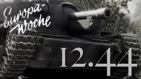 German Newsreel EUROPA WOCHE Nr. 94 - Combat in Hungary 1944