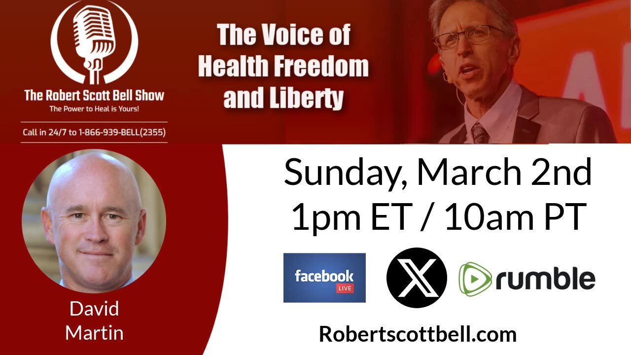 A Sunday Conversation with Dr. David Martin – Truth, Leadership, and the Spiritual War for Freedom - The RSB Show 3-2-25