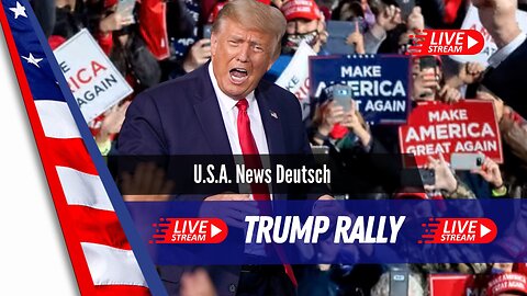 LIVE. Präsident Donald Trump hält eine Rede