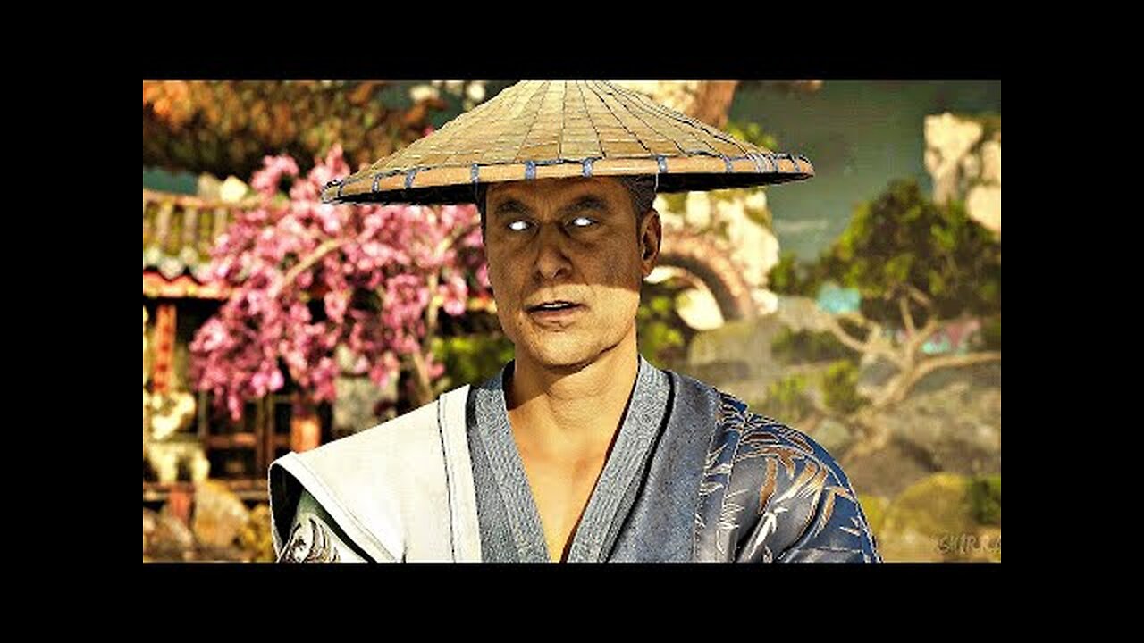 Mortal Kombat 1 - Old Raiden Returns Scene (MK1 2023)