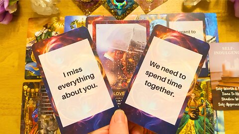 THEY REALLY NEED TO SEE YOU 💜 THEY MISS YOU SO MUCH 🙁 LOVE READING 💙 #lovereading #tarot