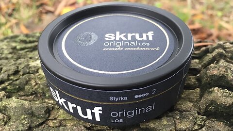 Skruf Ecological Lös (Discontinued) Snus Review