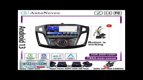 Android 13 Multimedia Head Unit For Ford Focus 3 Mk 3 2011 Review