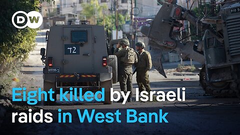 At least 8 Palestinians killed in what Israel says was counter-terrorism operation | DW News