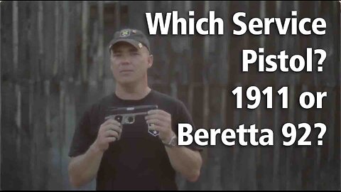 Which Service Match Pistol is Better? Custom 1911 or Beretta 92