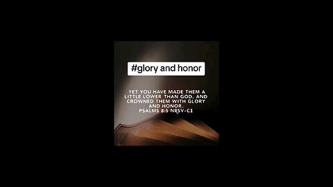 love verse #glory #honor #biblebuild #bibleverse #bibleverseoftheday #bible