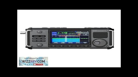 XIEGU X6200 Transceiver HF and 50MHz Compact Portable Radio with Antenna Review