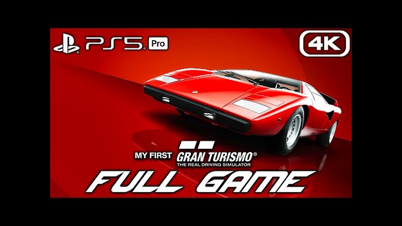 MY FIRST GRAN TURISMO Gameplay Walkthrough FULL GAME (4K 60FPS PS5 PRO) No Commentary