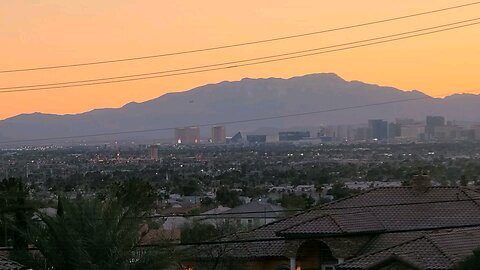 Did you see tonight's Las Vegas sunset? Check this out! 03.09.2025 #follow #lasvegas #travel #gaming