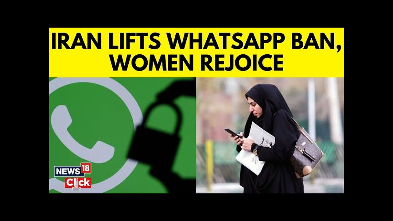 Iran News | Iran Lifts Ban On Meta's Messaging Platform WhatsApp and Google Play | Meta | N18G