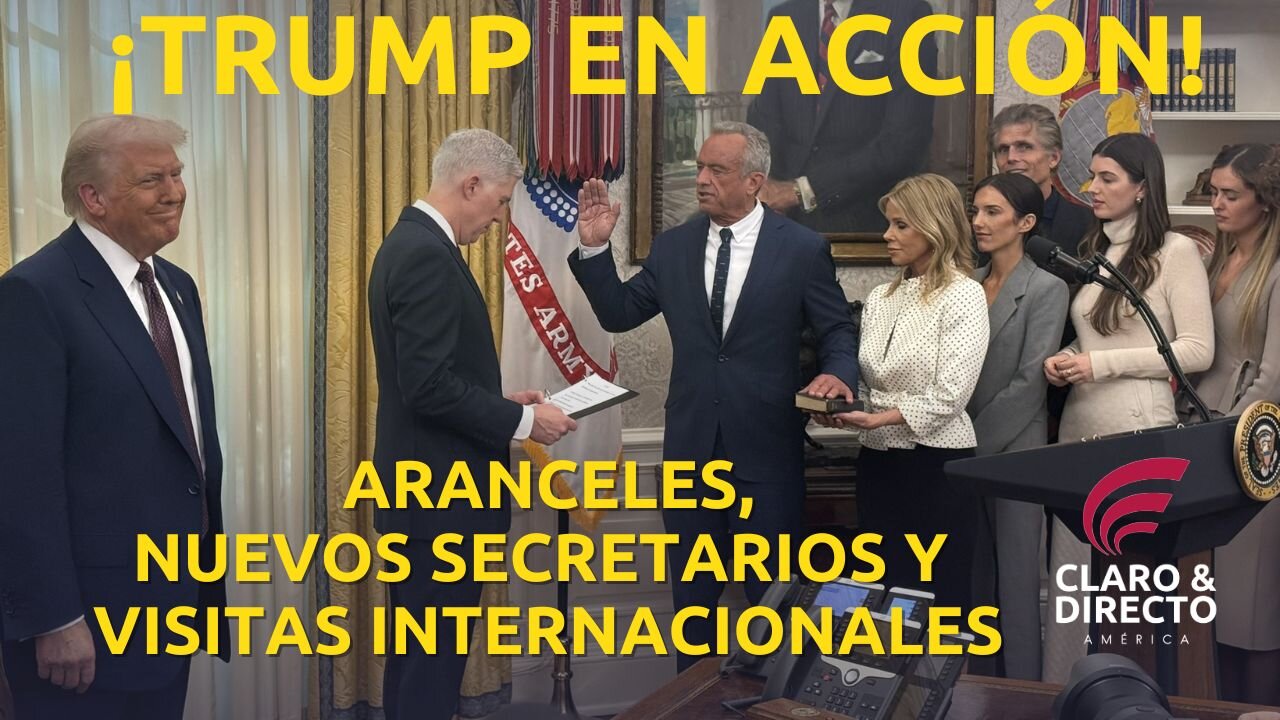 RFK Jr. JURA como Secretario de Salud: Sus PRIMERAS PALABRAS Junto a Trump EN ESPAÑOL