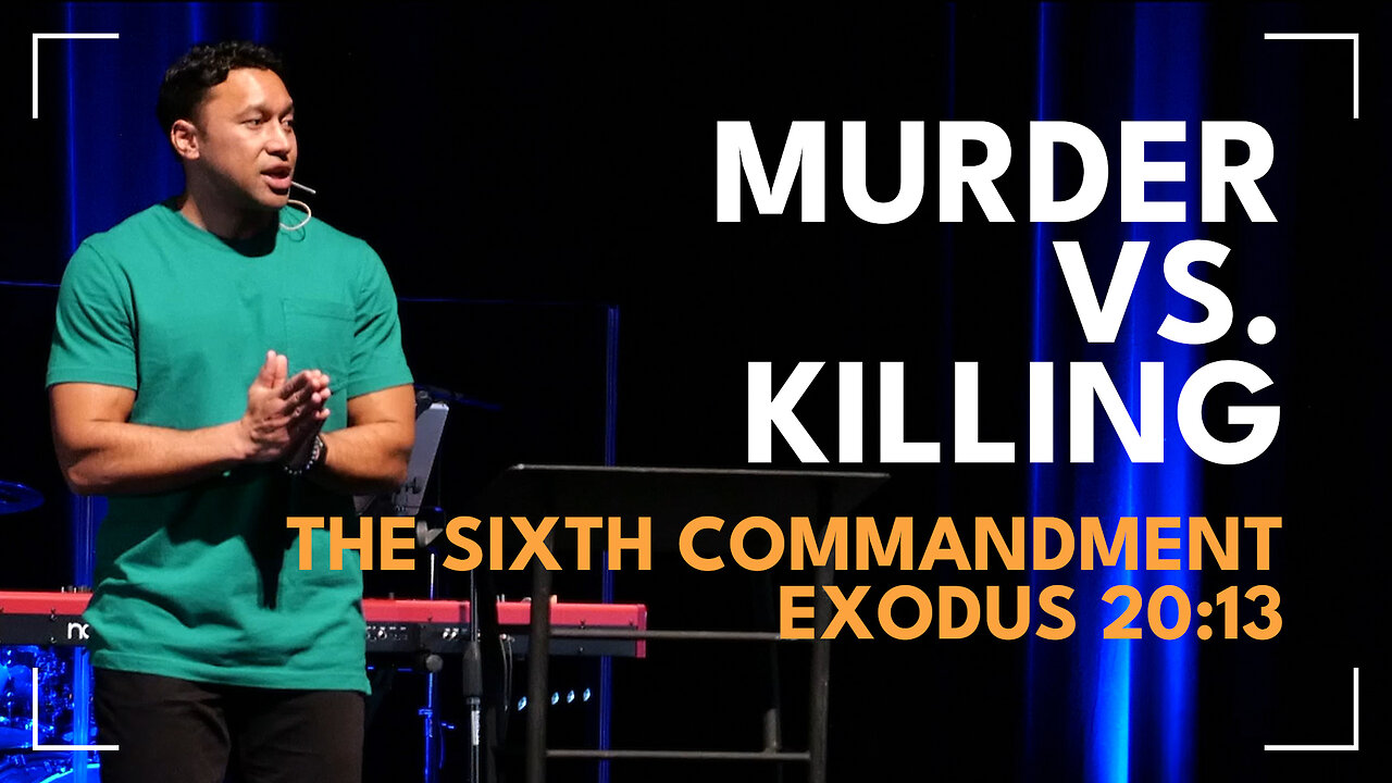 Murder vs. Killing / Exodus 20:13 / Roy Helu, Jr.
