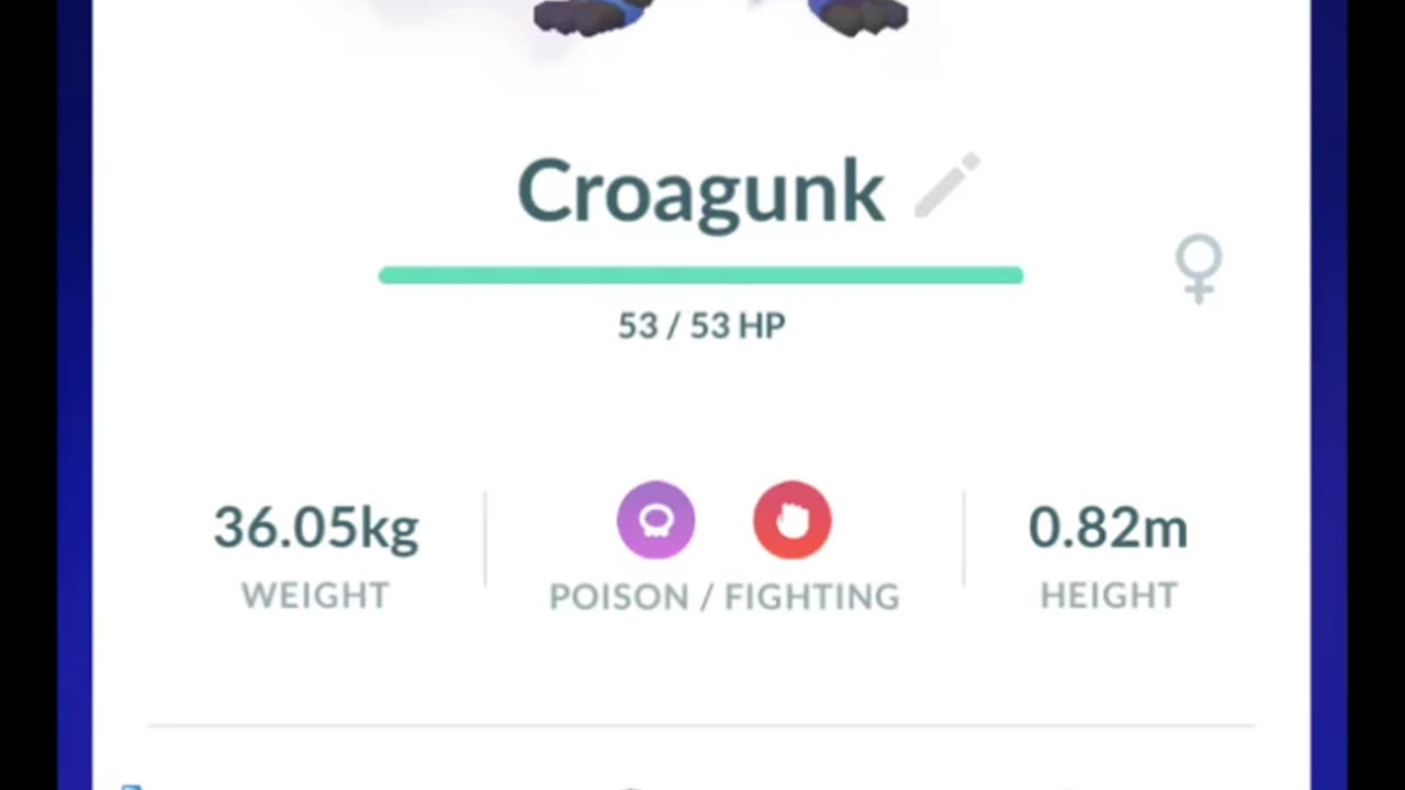 Pokémon GO-Purifying Shadow Croagunk