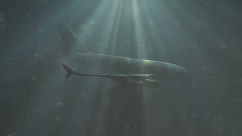 SINKING PLANE - Thalassophobia Animation 🌊