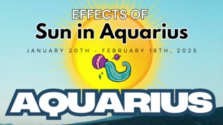 Aquarius: Sun in Aquarius Horoscope Guide (January 20th - February 18th)