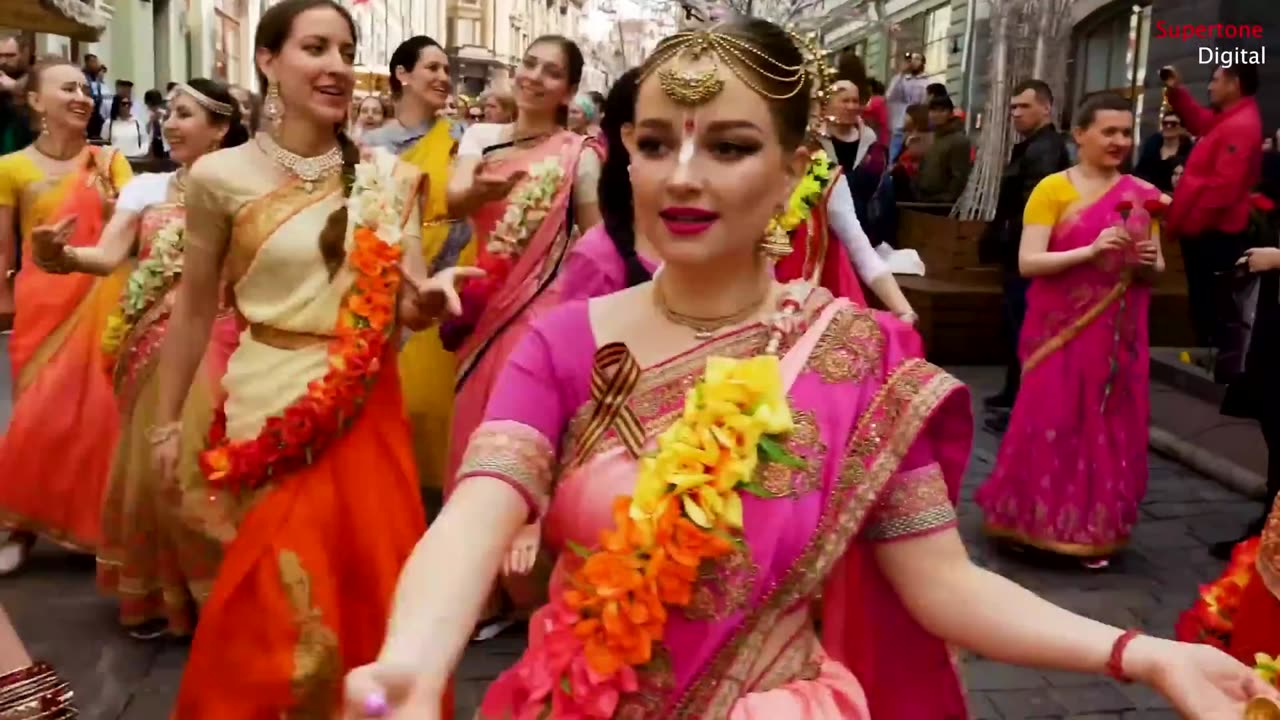 Jai Shree Krishna Song with Dance of Beautiful Ladies