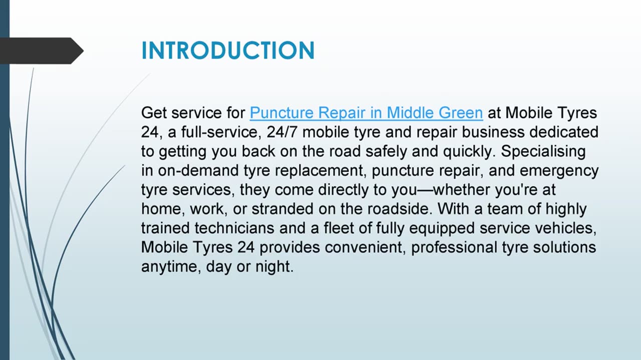 Get service for Puncture Repair in Middle Green