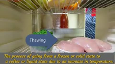 What the difference between defrosting and thawing_