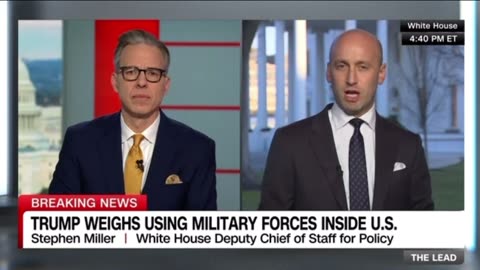 Stephen Miller Explains What Role Military Will Play in Deporting Illegals and Fighting Cartels