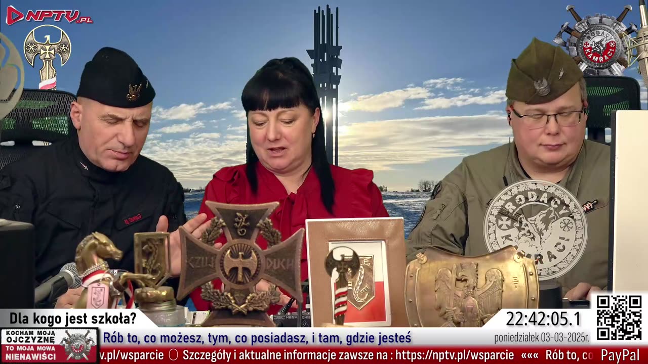Dla kogo jest szkoła? Pon. 3.3.2025r. W. Olszański, M. Osadowski Rodacy Kamraci NPTV.pl