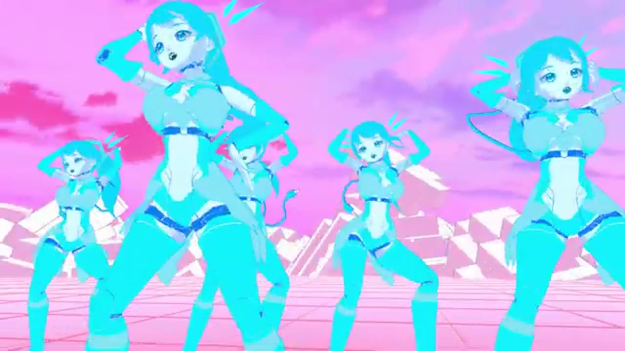 Motion Test 1 - Miku Hatsune Anti Fragile [MMD]