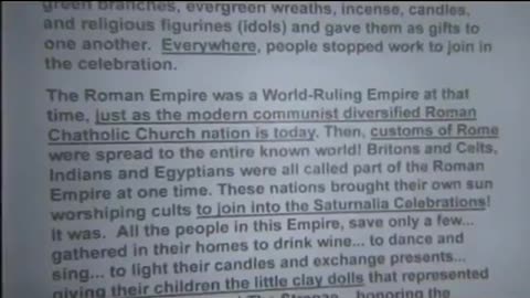 SATAN'S BIRTHDAY by Dr. James P. Wickstrom, Teacher of YAHWEH