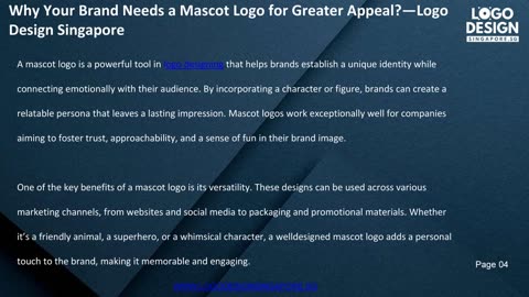 Why Your Brand Needs a Mascot Logo for Greater Appeal? — Logo Design Singapore