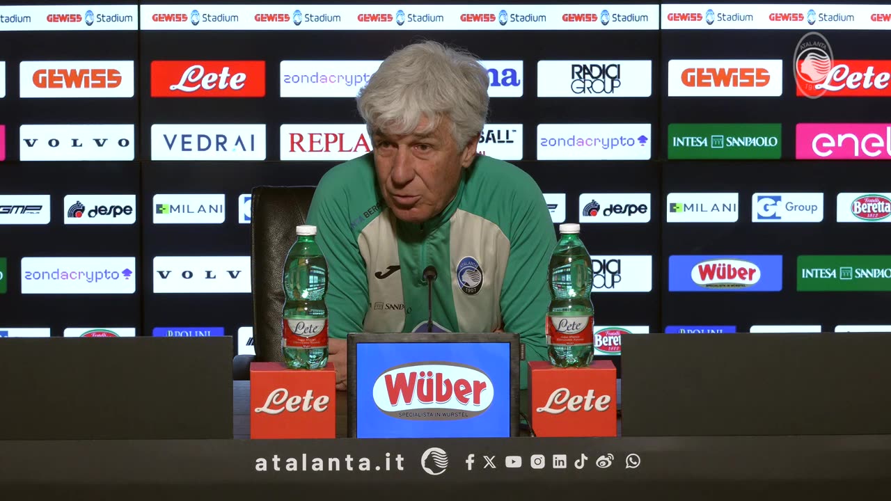 Empoli-Atalanta | La conferenza stampa di Gian Piero Gasperini